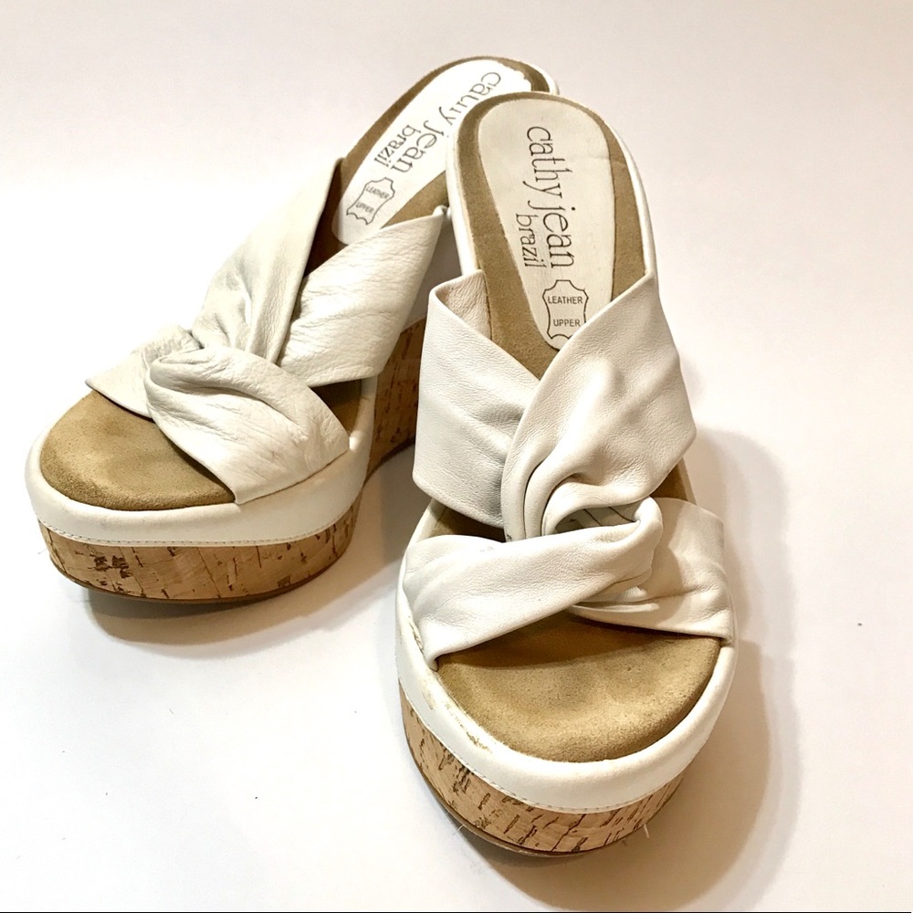 Chaty Jean Cork wedges